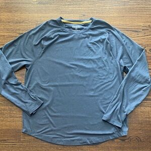 Men’s Rhône Long Sleeve Performance T Shirt
Grey Size L